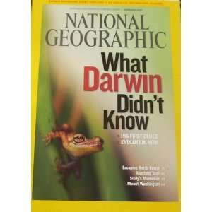   Geographic February 2009 What Darwin Didnt Know 