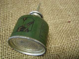 Vintage Hoover Oil Can  Antique Oiler Tractor Old RARE  
