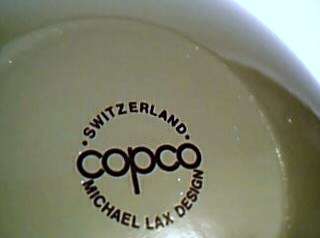 Huge Michael Lax for Copco Enamel Metal Bowl  