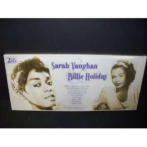  Sarah Vaughan & Billie Holiday 2 CD Set Sarah Vaughan 