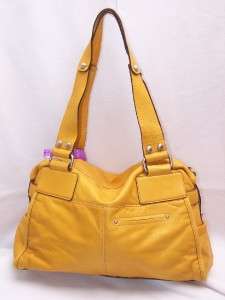 Makowsky BUTTERSCOTCH Leather MONTGOMERY Satchel Handbag A93783 $ 
