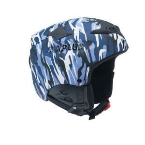  Maplus Kombatt Snowboard Helmet   Blue Camouflage Sports 
