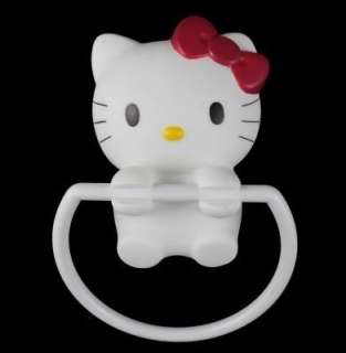 Hello Kitty Head Silicone Sucker Hanger Holder Hook bathroom 3D  
