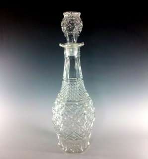 Anchor Hocking WEXFORD Large Glass Decanter 14 1/2  