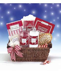 Winter Spa Relaxation Gift Basket  