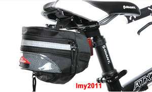 high density 600D Quick release type of Bicycle Mountain Bike seat bag