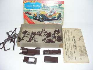 VINTAGE IDEAL PRECISION MINIATURES CAR MODELS IN BOX  