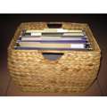 Seagrass File Basket with Liner