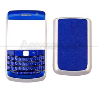 Piece Housing for Blackberry BOLD 9780 Blue&White  