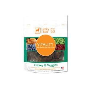  Dogswell Vitality Turkey and Veggies Jerky Bars 15 oz bag 