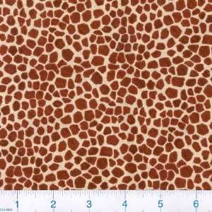  45 Wide Wild Giraffe Fabric By The Yard Arts, Crafts 