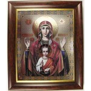  HOLY VIRGIN MARY Holy Sign Apparition Orthodox Icon 