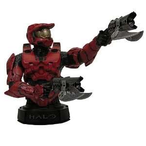    Red Master Chief Halo 3 Gentle Giant Mini Bust Toys & Games