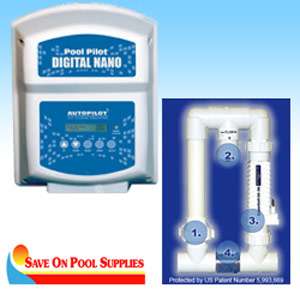 DN2 Autopilot NANO Salt Chlorine Generator For Swimming Pool 220V Up 