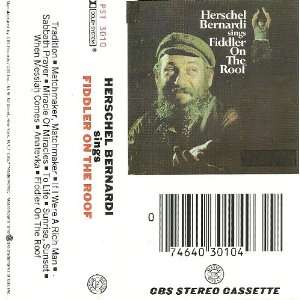  Herschel Bernardi Sings Fiddler On The Roof Herschel 