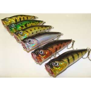 T6b Topwater Poppers Crankbaits   Fishing Lures Set T6b  