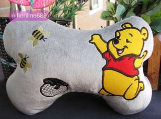2pc Winnie the pooh Car Seat Neck Rest Cushion Pillow H  