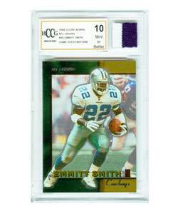 Emmitt Smith Game Used Jersey and Mint Card  
