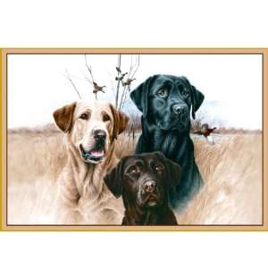  Great Hunting Dogs Area Rug