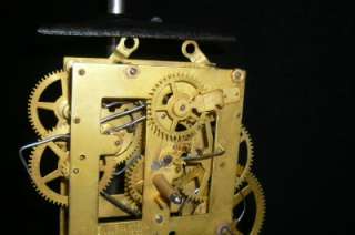 Welch Parlor Kitchen Shelf Mantle Cabinet Clock Movement Parts Restore 