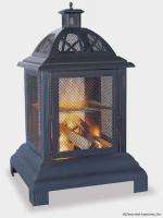 New Uniflame Steel 360 View Outdoor Fireplace WAF1060W  