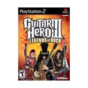  PS2 Guitar Hero 3 Legends of Rock (Game Only) Video 