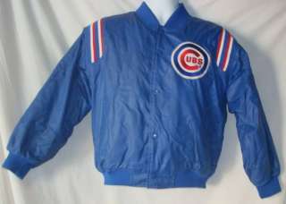 Childrens Chicago Cubs Majestic Nylon Jacket Large  