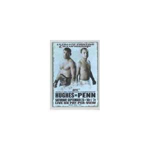   Fight Poster (Trading Card) #UFC63   UFC 63/Matt Hughes/BJ Penn
