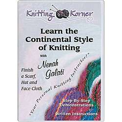 Learn the Continental Style of Knitting DVD  