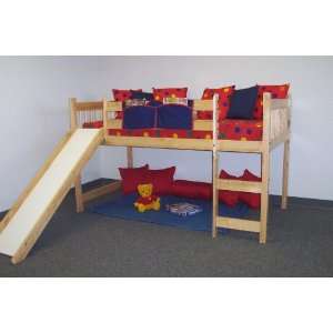 Jr. Loft Bed with Slide
