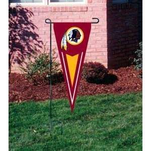 Washington Redskins Applique Embroidered Wall/Yard/Garden Pennant Flag 