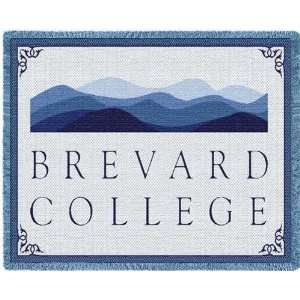  Fine Art Tapestry Brevard College Throw Rectangle 48.00 x 