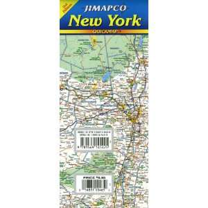  New York State Map (9781569145425) JIMAPCO Inc Books