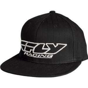   CORP. PIN STRIPE YOUTH CASUAL MX OFFROAD HAT BLACK YOUTH Automotive