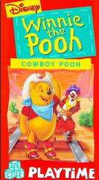 Winnie the Pooh   Pooh Playtime   Cowboy Pooh (VHS)  
