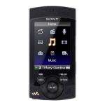NEW Sony NWZ S545B Walkman 16GB  Player   Black 027242778962  