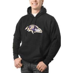  Baltimore Ravens Logo Premier Hooded Sweatshirt Sports 