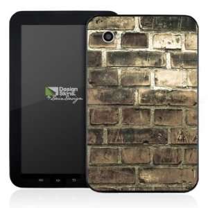   Galaxy Tab 7 P1000 Rueckseite   Brick Wall Design Folie Electronics