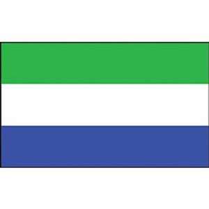  Sierra Leone Flag 12 x 18 Patio, Lawn & Garden