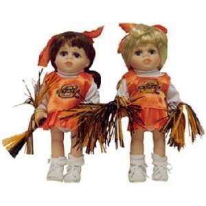 Oklahoma State University Doll Cheerleader Vinyl 8 Case Pack 24 