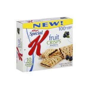  Kelloggs Special K Fruit Crisps, Blueberry 4.4 oz (pack 