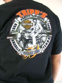 Harley Davidson Motorcycles Freedom Tripps Amarillo Texas S/S T Shirt 