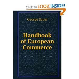    What to Buy and where to Buy It George Sauer  Books