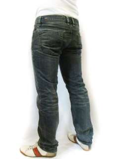   in Italy Mens DNA Vintage Gray Straight Leg Jeans VIKER 881V  