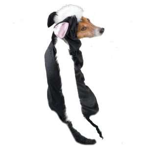   Inch Polyester Little Stinker Skunk Dog Costume, X Small, Black/White