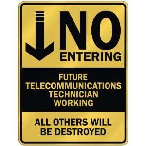   NO ENTERING FUTURE TELECOMMUNICATIONS TECHNICIAN WORKING 