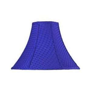  CH1107 18 RED WOVEN BELL SHADE   7 Tx18 Bx12 SH by 