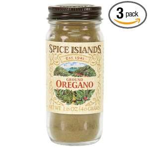 Spice Islands Oregano, Ground, 1.6 Ounce (Pack of 3)  