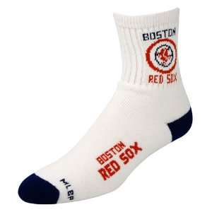  Boston Red Socks White Crew Socks