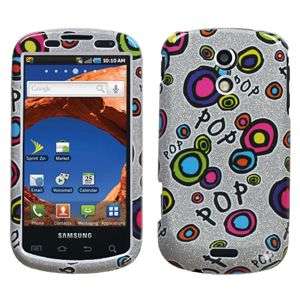 SILVER SPARKLE HARD CASE COVER FOR SAMSUNG EPIC 4G D700  